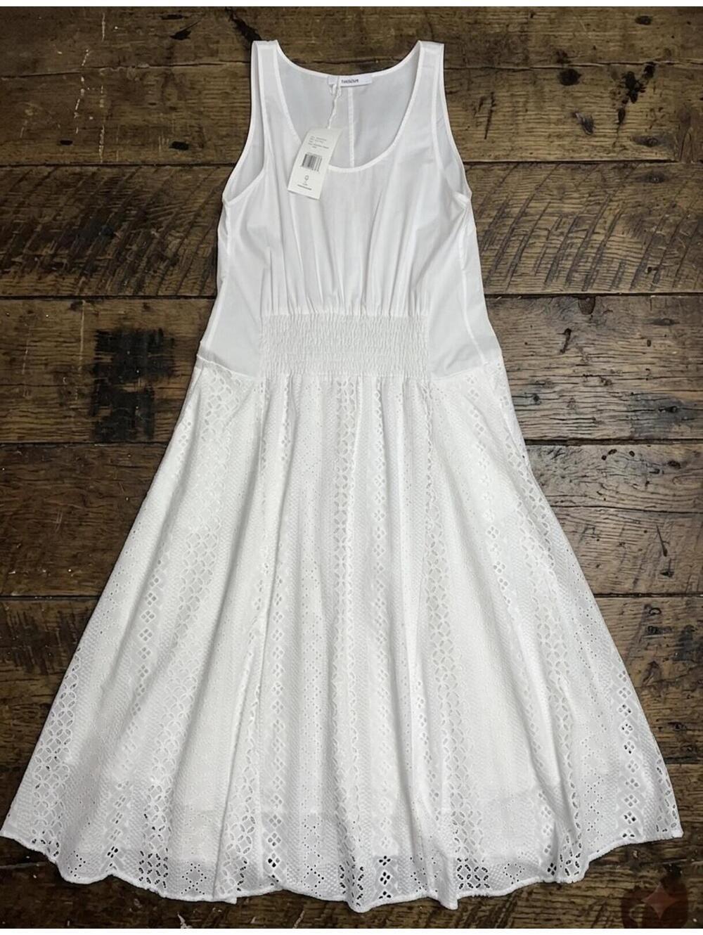 Thakoon White Eyelet dress Midi